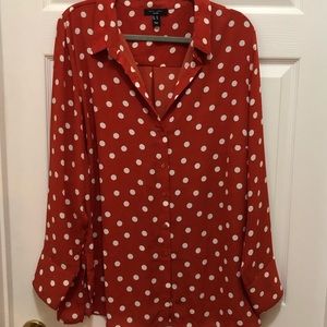 New Look Polka Dot Blouse